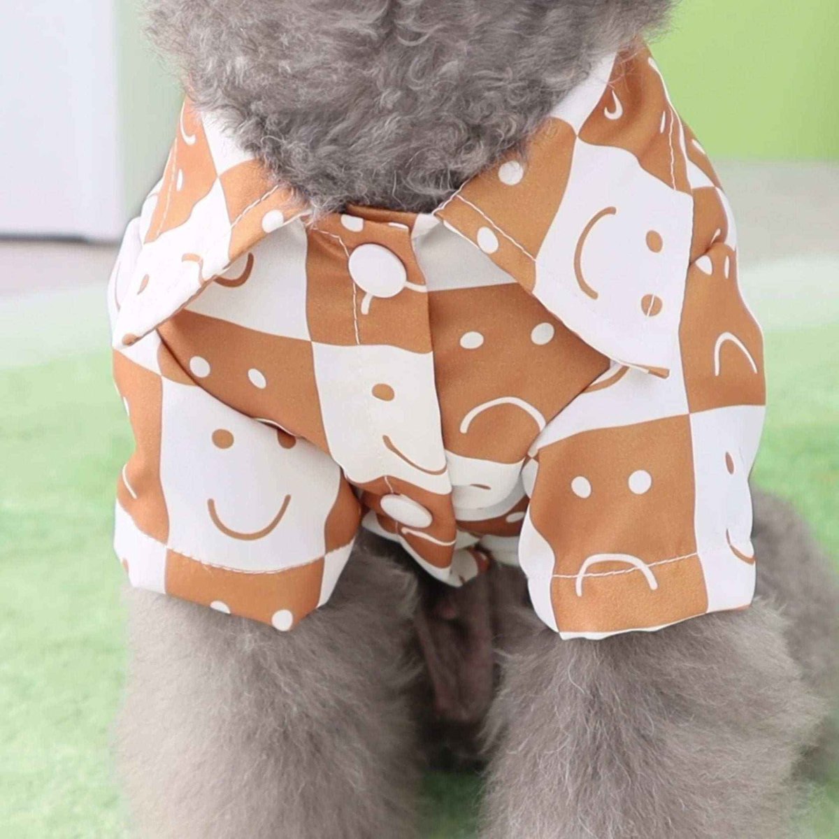 Camicetta per cani a scacchi - immagine 4