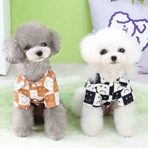 Camicetta per cani a scacchi