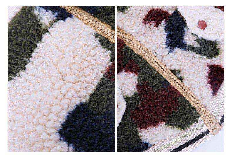 Cappottino per cani in pile "Camouflage" - immagine 3