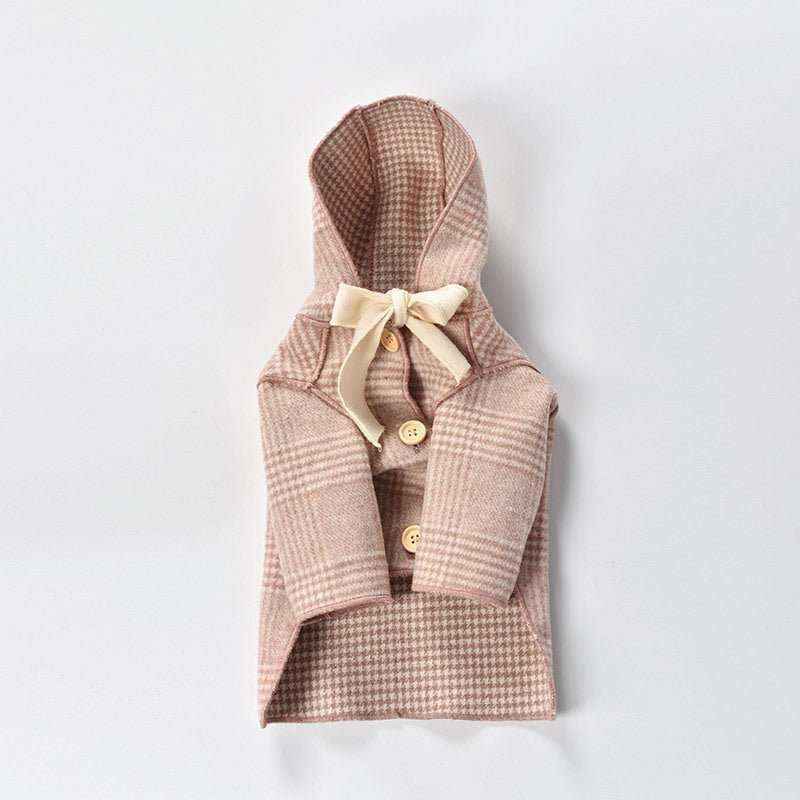 Cappottino Simil Cashmere per Cani con Cappuccio e Fiocchetto – Eleganza Invernale - immagine 6