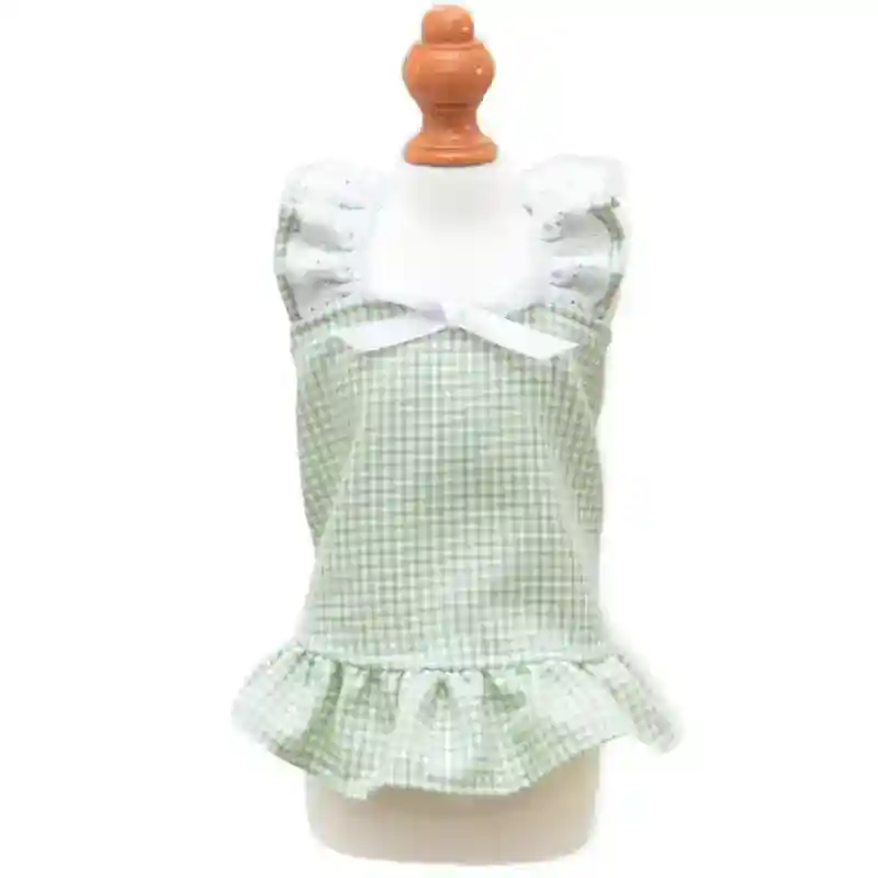 Vestito per Barboncino Toy con Fiocchetto - Modello Ribbon, Eleganza e Comfort - immagine 9