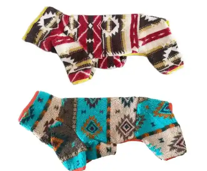 Dog Autumn And Winter Warm Thick Four-legged Pet Clothing - immagine 5