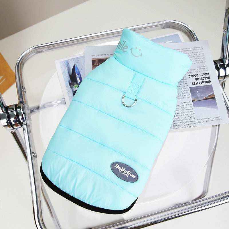 Cappotto "Smile" Dadagou per Barboncino con Pettorina Integrata - immagine 9