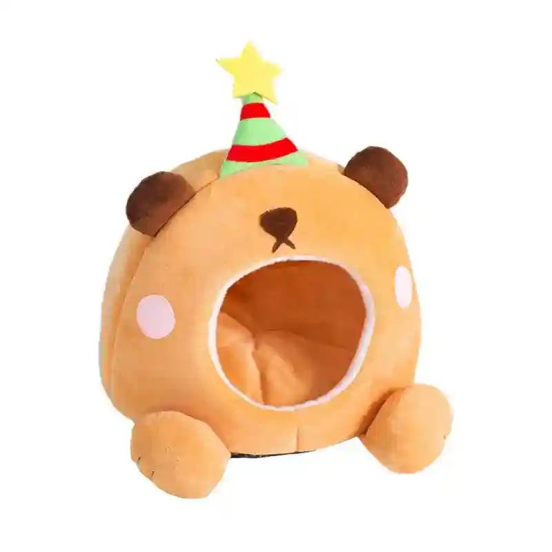 Cuccia Grotta Orsetto per Cani e Gatti - Antiscivolo - immagine 5