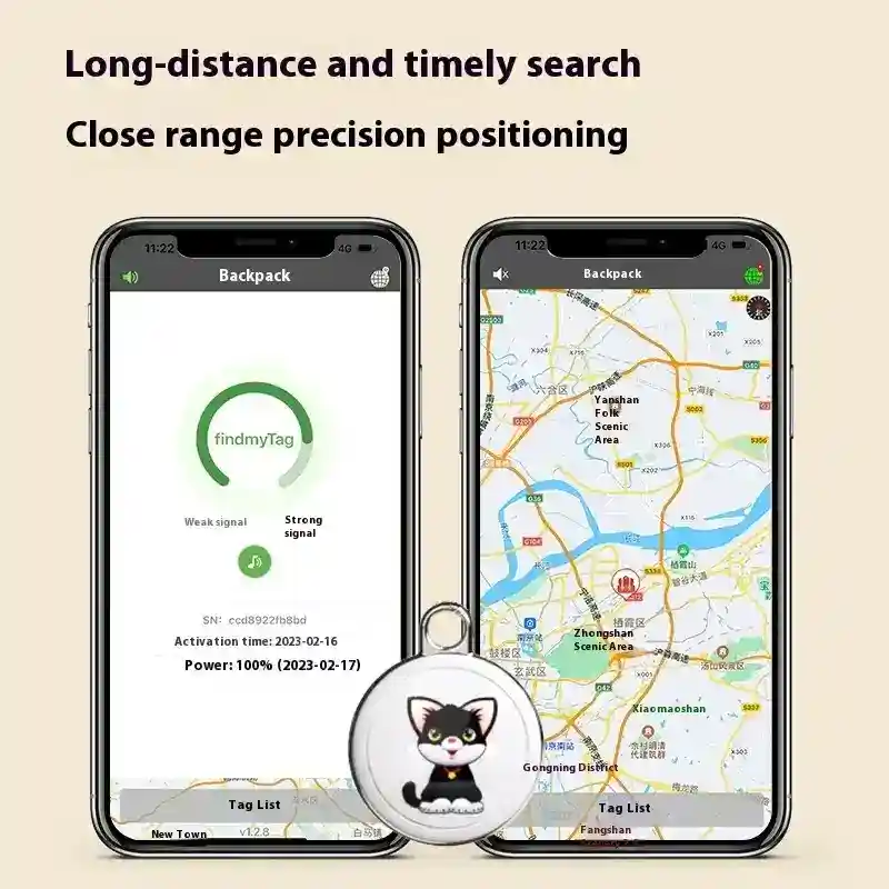 GPS Cani Gatti Mini 3.4cm Batteria 1 Anno - Tracker - immagine 3