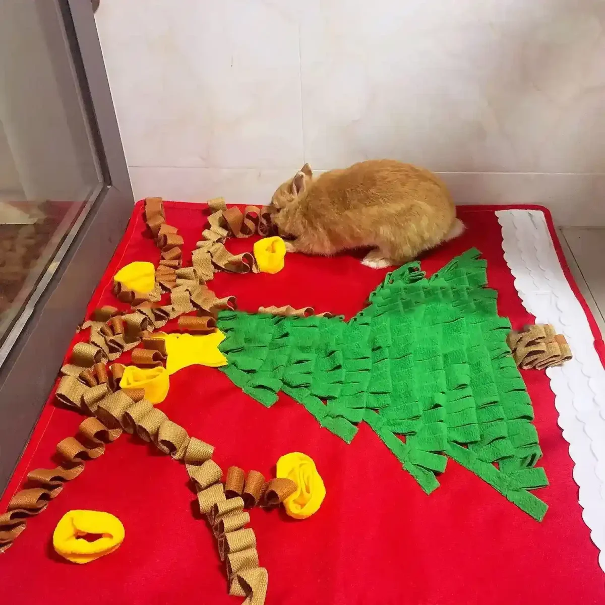 Tappetino Natalizio Sniffing per Cani "Albero di Natale" - immagine 5