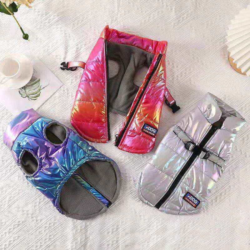 Cappottino per Cani Fullcolor Smanicato | Pettorina Integrata - immagine 2