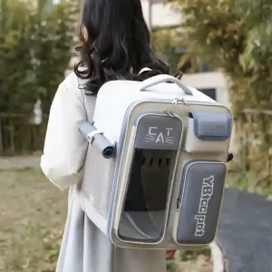 Zaino Trasportino per Gatti - Antigraffio e Idrorepellente