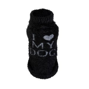 FLUFFY KNITWEAR BLACK