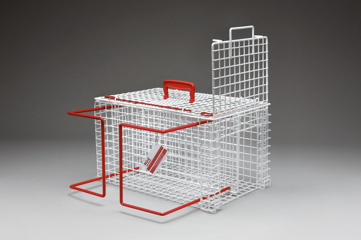 GABBIA CONTENZIONE 2 APERTURE 46X29X29h cm - immagine 2