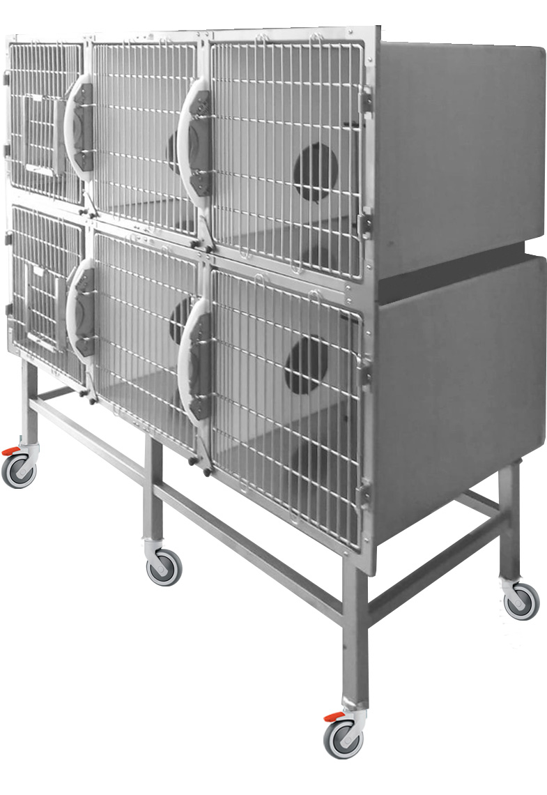 GABBIA DEGENZA GATTI 6 posti - immagine 2