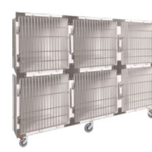 GABBIA DEGENZA-OSPITE IN PVC 6 POSTI ORIZZONTALE