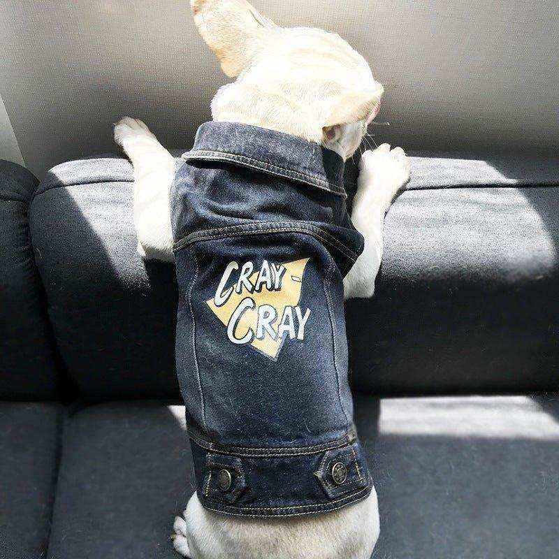 Giubbotto Jeans per Cani di Piccola Taglia Modello "Cray" - immagine 7