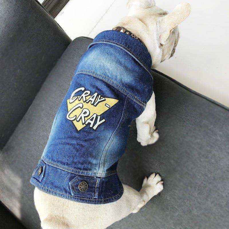 Giubbotto Jeans per Cani di Piccola Taglia Modello "Cray" - immagine 9