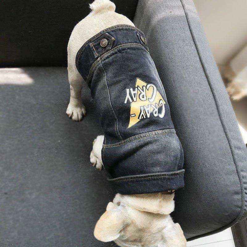 Giubbotto Jeans per Cani di Piccola Taglia Modello "Cray" - immagine 4