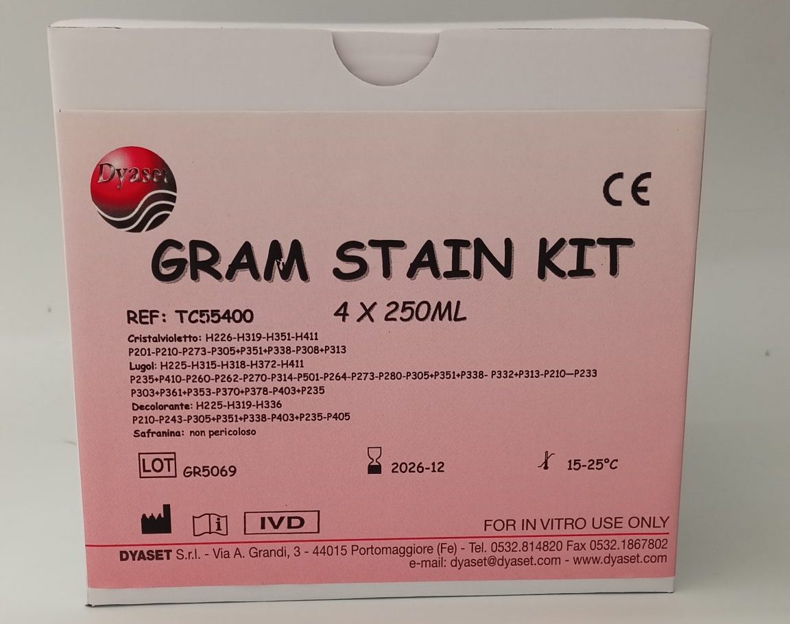 GRAM STAIN KIT 4x250ml - immagine 3