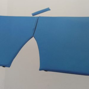 MATERASSINO ECOCARDIO COPRITAVOLO 120x60x3cm