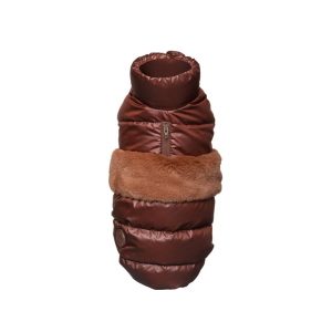 HIGHNECK PUFFER ELEGANT COFFE