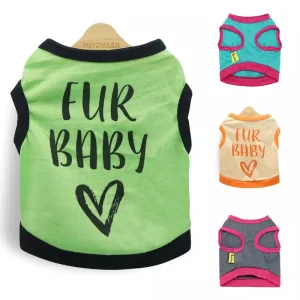 Fur Baby Printed Dog Cat Vest