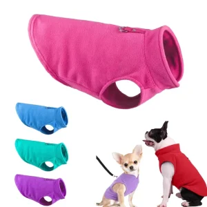 Winter Fleece Dog Cat Jacket Vest