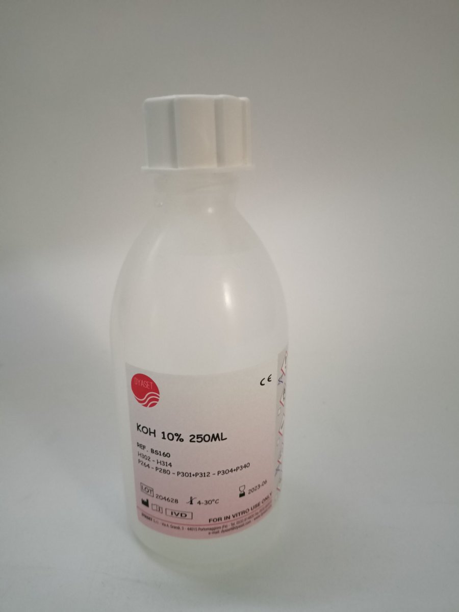 KOH IDROSSIDO DI POTASSIO 10% 250ml