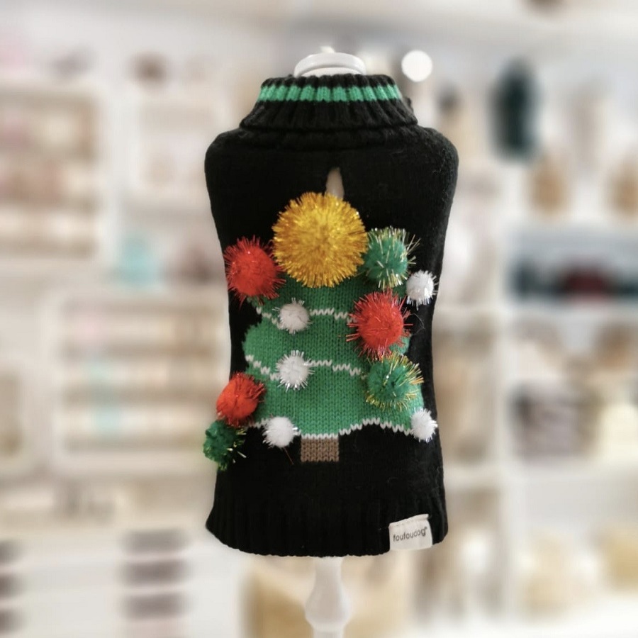 Ugly Christmas Sweater Black - immagine 2