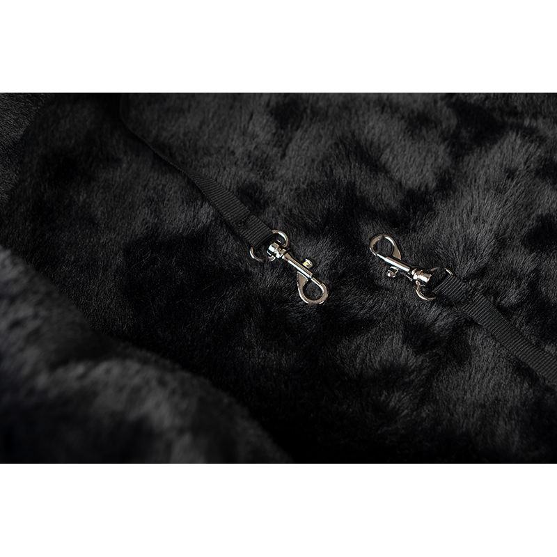 POCKET PUFFER BAG LAME’ BLUE - immagine 5