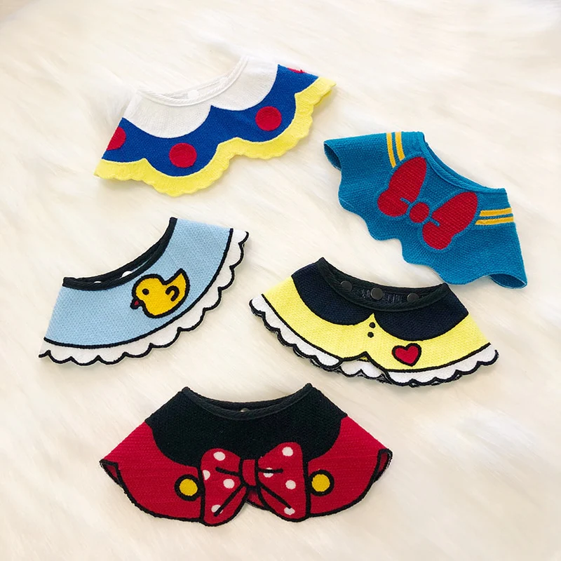 Cartoon Dog Cat Bandana Bibs - immagine 6