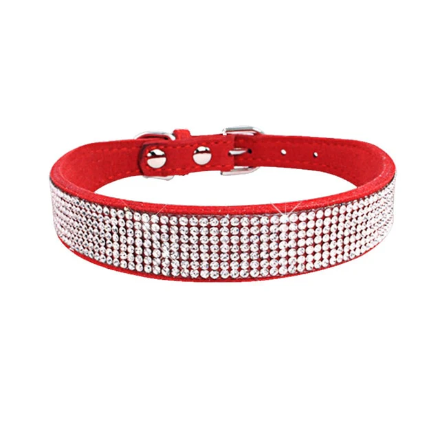 Crystal Buckled Dog Collar - immagine 5