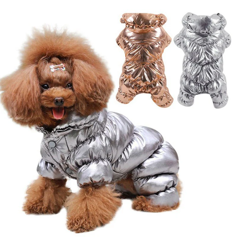 Thicken Plush Waterproof Puppy Coat - immagine 3
