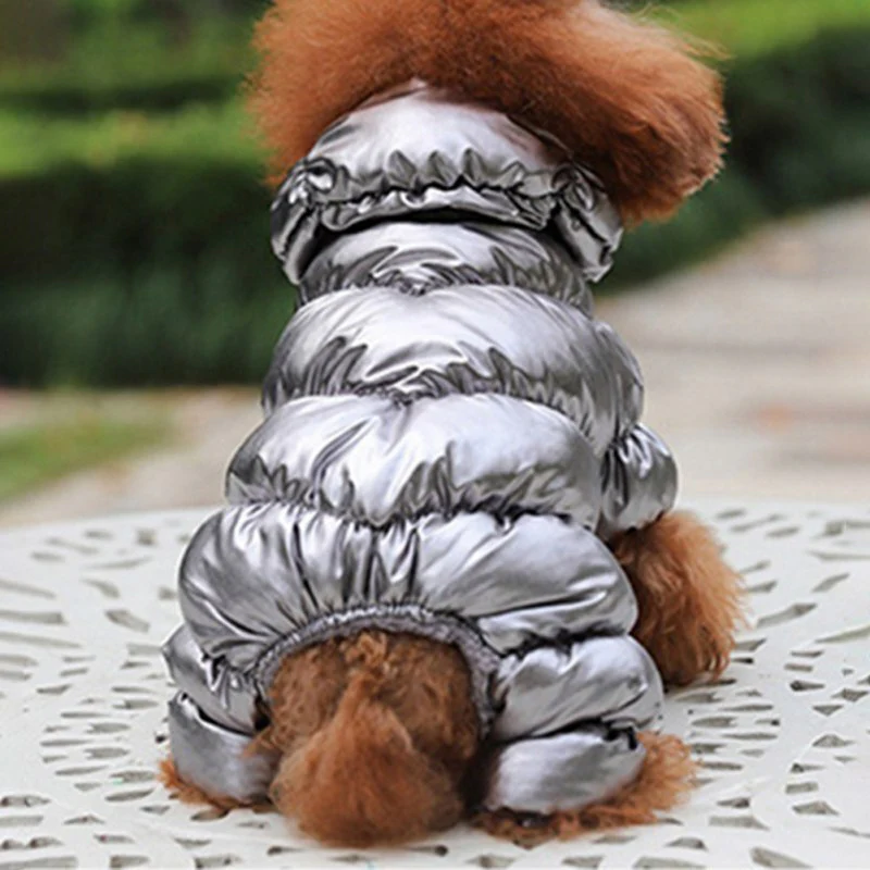 Thicken Plush Waterproof Puppy Coat - immagine 5