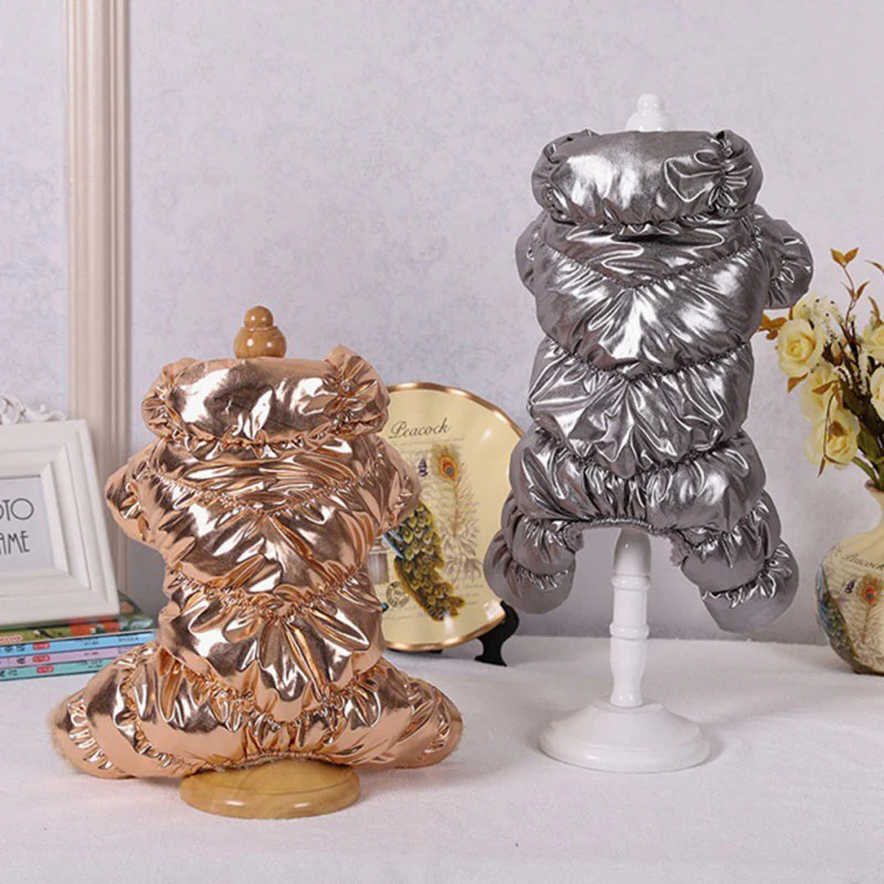 Thicken Plush Waterproof Puppy Coat - immagine 7