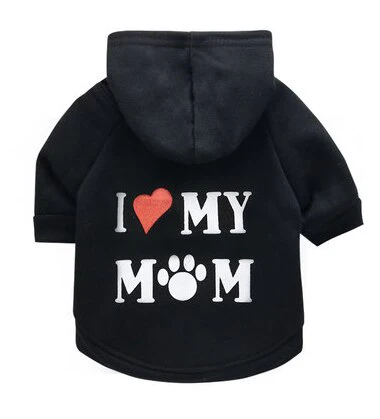 Letter Printed Dog Cat T-shirt&Hoodie - immagine 4