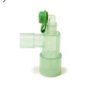 RACCORDO A GOMITO 22M-15F con porta luer look