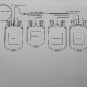 SACCHE QUADRUPLE TERUMO 450ml 18PZ