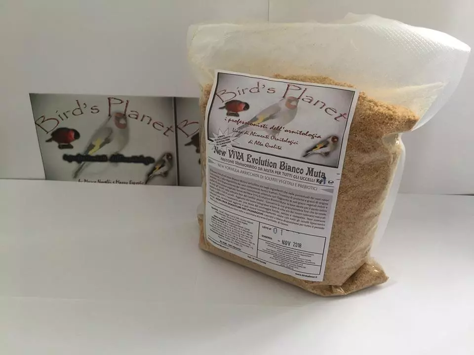 BIRD’S PLANET | Viva Bianco muta e riposo ( confezione da 5 kg )